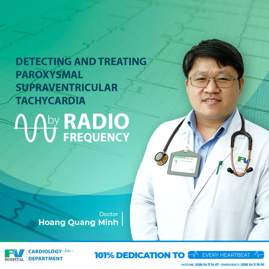 Detecting and Treating Paroxysmal Supraventricular Tachycardia by Radio Frequency via Interventional Catheterisation (Cathlab)