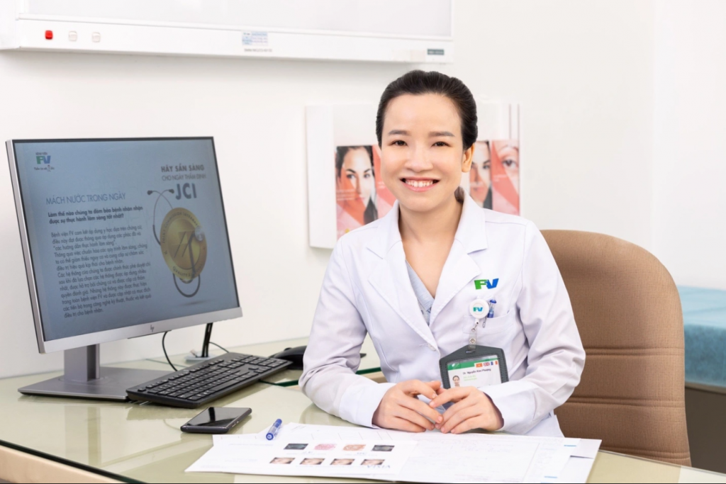 Dr Nguyen Kim Phuong, Dermatology Department, FV Hospital