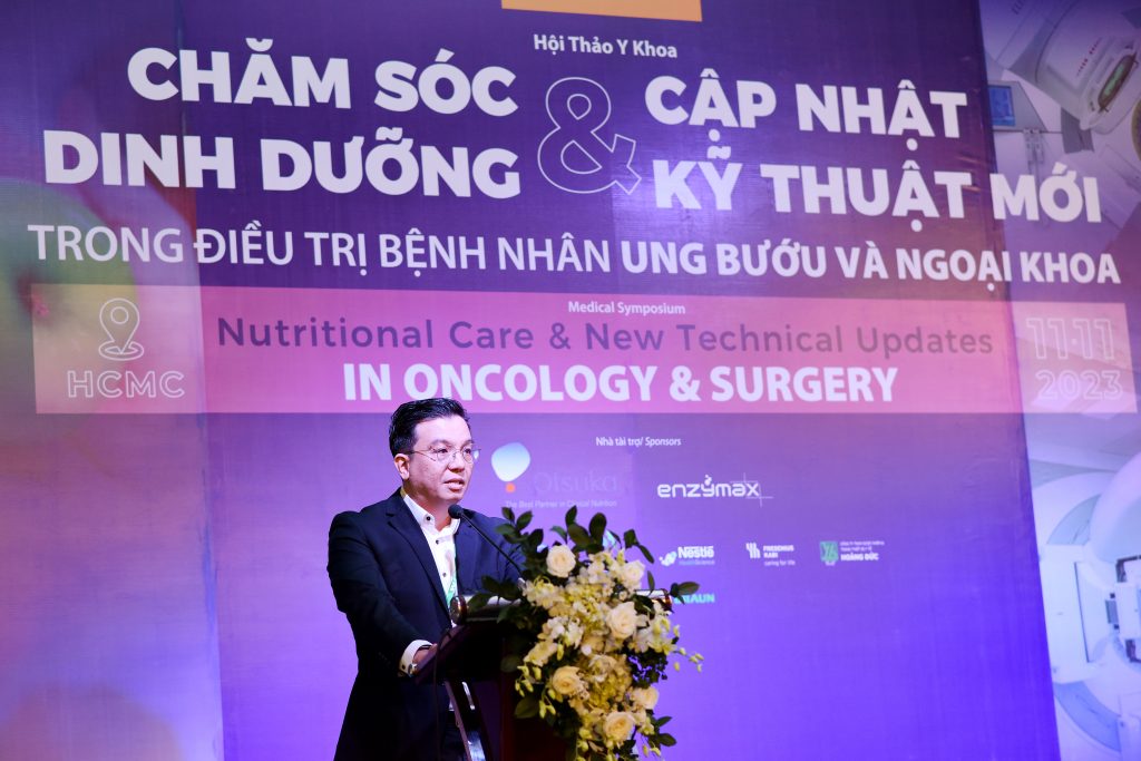 Do Trong Khanh, MD, PhD gives the opening speech.