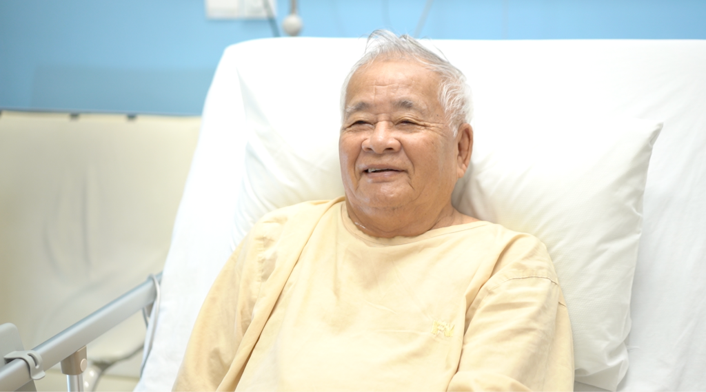 Bệnh nhân Lê Văn Hồng khỏe mạnh và được xuất viện sau 3 ngày thực hiện phẫu thuật thay van động mạch chủ bằng kỹ thuật TAVI 