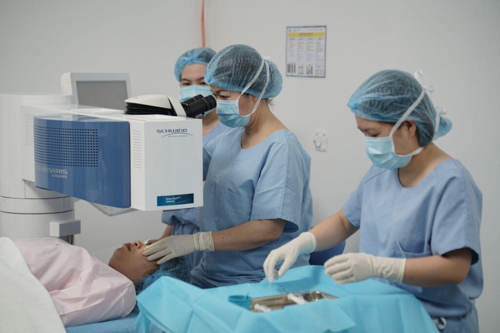 Dr Nguyen Thi Mai is always at the forefront of bringing modern treatment techniques to Vietnam.