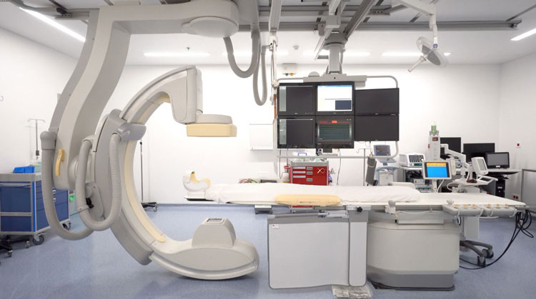 FV Hospital is equipped with a modern Cathlab