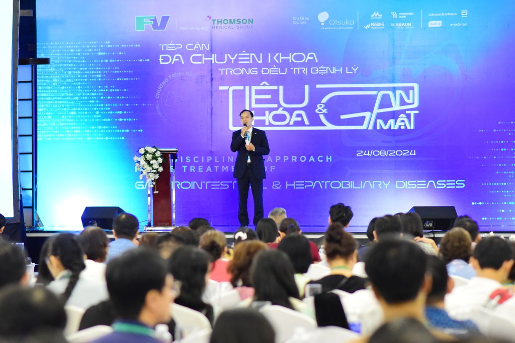 Vu Truong Son, MD, MSc, Acting Medical Director of FV Hospital, delivered the opening speech