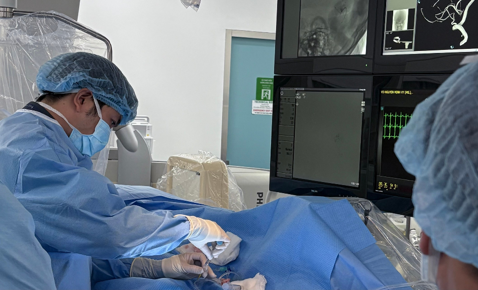 Dr Huynh Huu Danh, Specialist Level I - The interventional radiologist who treated V.A. at FV Hospital