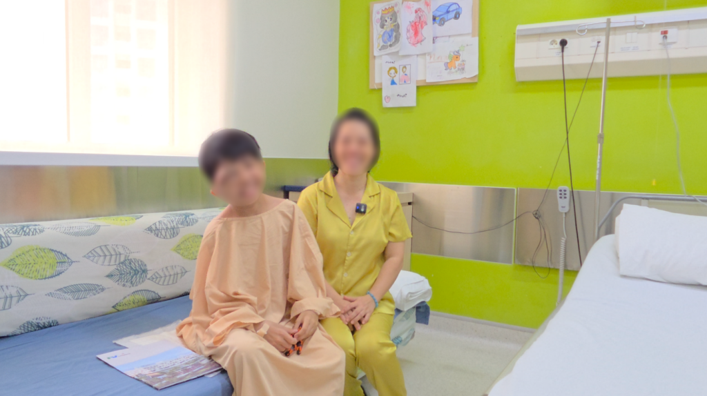 P.A.B.T. smiles after the surgery, which restored his facial appearance and ability to walk normally.